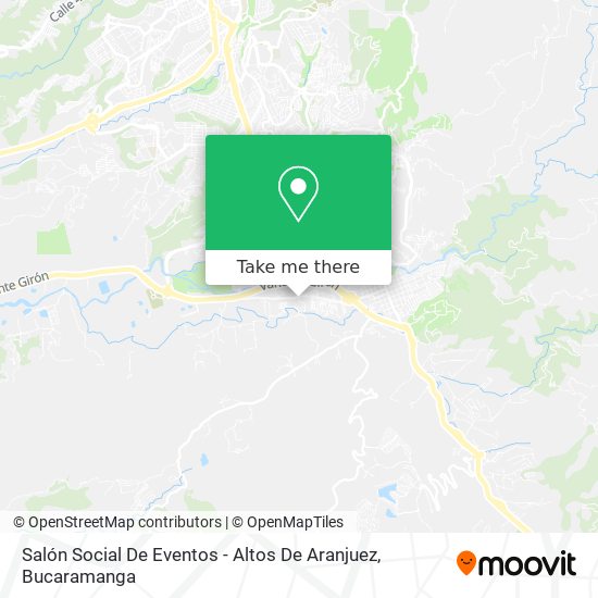 Mapa de Salón Social De Eventos - Altos De Aranjuez