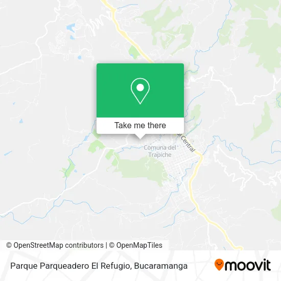 Mapa de Parque Parqueadero El Refugio