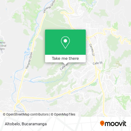 Mapa de Altobelo