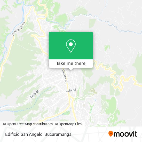 Mapa de Edificio San Angelo