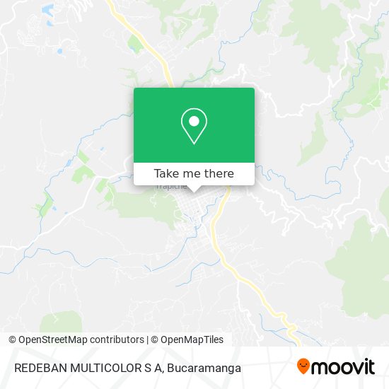 Mapa de REDEBAN MULTICOLOR S A