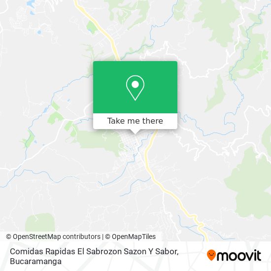 Comidas Rapidas El Sabrozon Sazon Y Sabor map