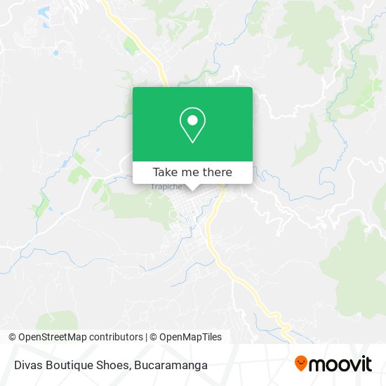 Divas Boutique Shoes map