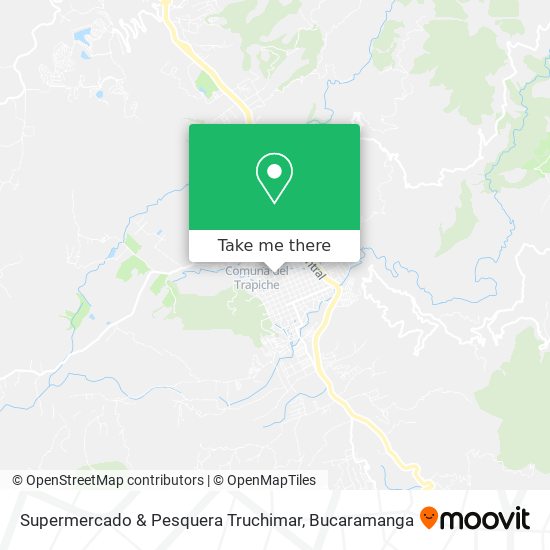 Mapa de Supermercado & Pesquera Truchimar
