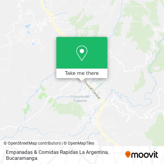 Empanadas & Comidas Rapidas La Argentina map