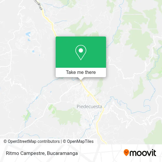 Ritmo Campestre map