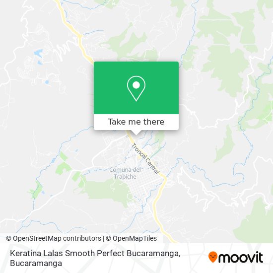 Mapa de Keratina Lalas Smooth Perfect Bucaramanga