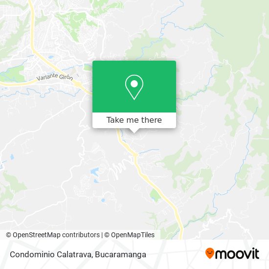 Mapa de Condominio Calatrava