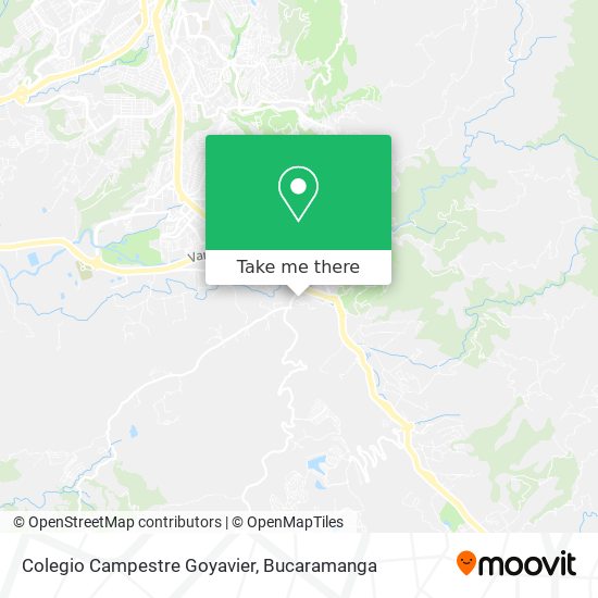 Colegio Campestre Goyavier map