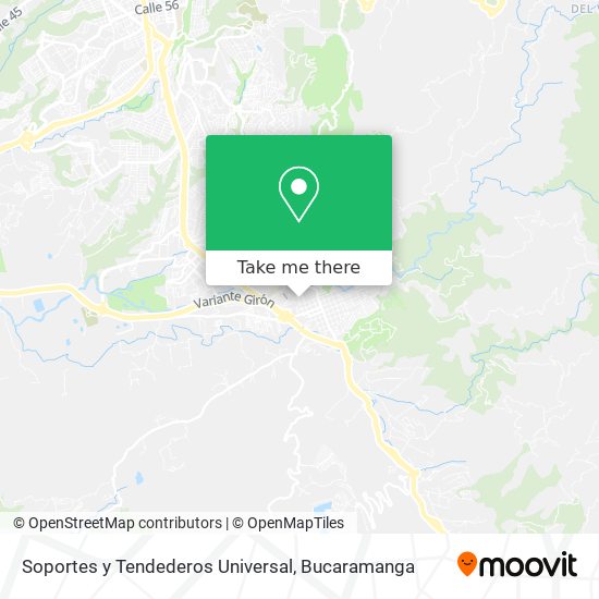 Mapa de Soportes y Tendederos Universal