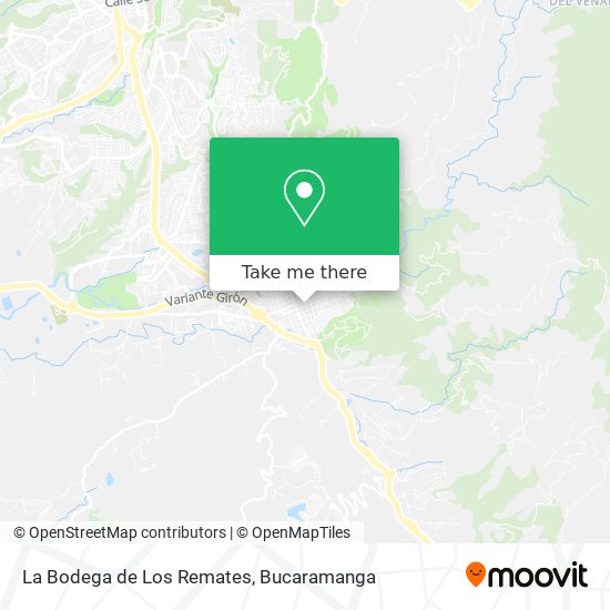 La Bodega de Los Remates map