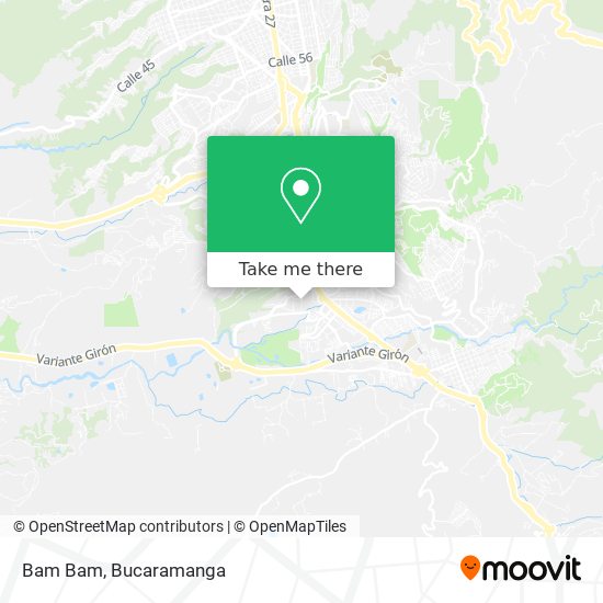 Mapa de Bam Bam