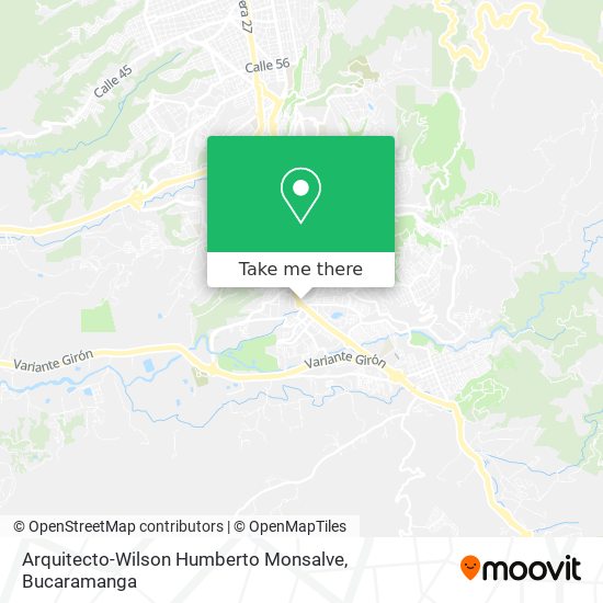 Arquitecto-Wilson Humberto Monsalve map