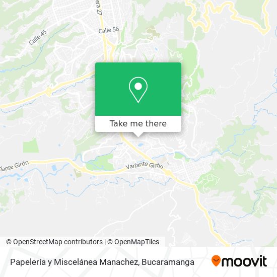 Papelería y Miscelánea Manachez map