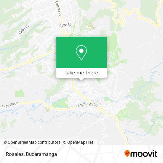Mapa de Rosales
