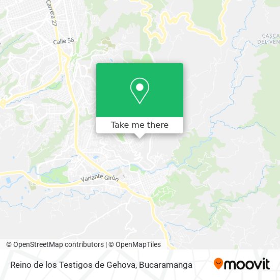 Mapa de Reino de los Testigos de Gehova