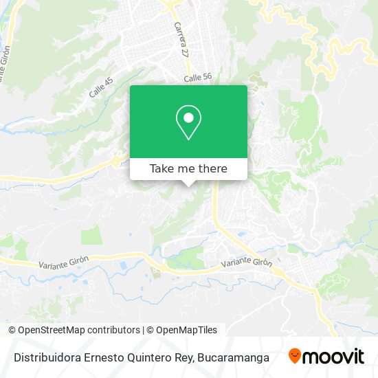 Distribuidora Ernesto Quintero Rey map