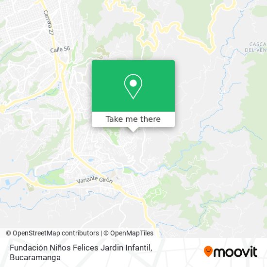 Fundación Niños Felices Jardin Infantil map