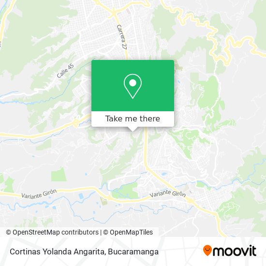 Mapa de Cortinas Yolanda Angarita