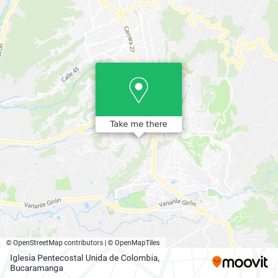 Iglesia Pentecostal Unida de Colombia map