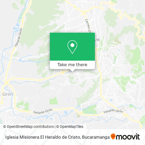Mapa de Iglesia Misionera El Heraldo de Cristo