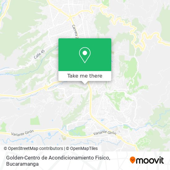 Mapa de Golden-Centro de Acondicionamiento Fisico