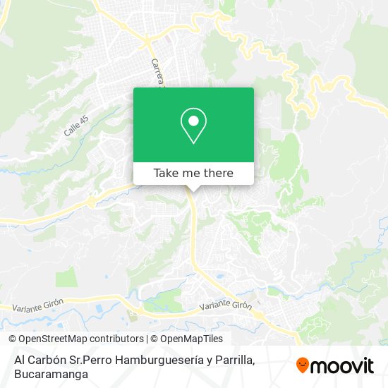Mapa de Al Carbón Sr.Perro Hamburguesería y Parrilla