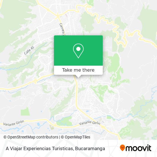 A Viajar Experiencias Turisticas map