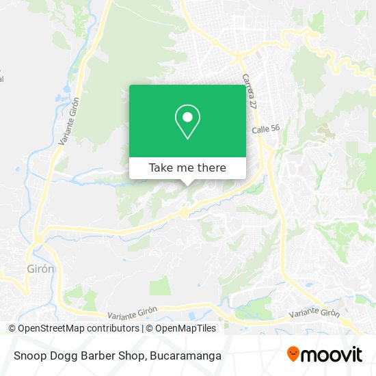 Mapa de Snoop Dogg Barber Shop