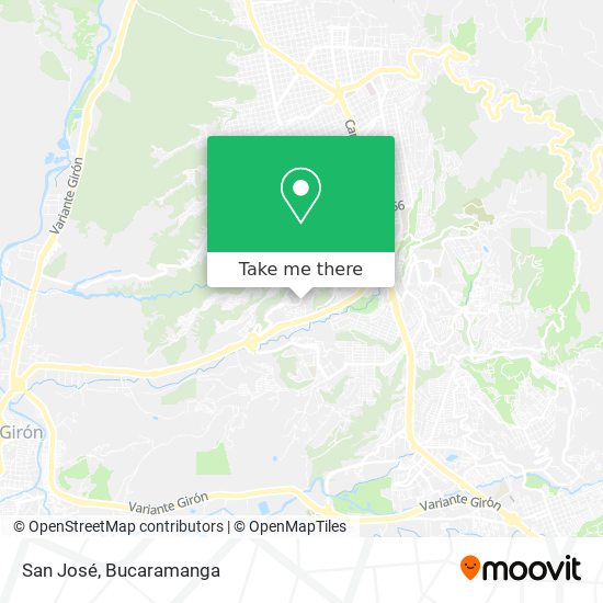 San José map