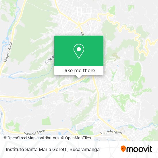 Instituto Santa Maria Goretti map