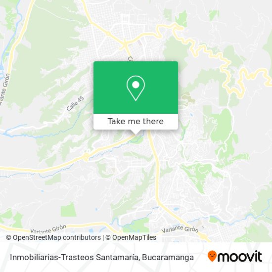 Inmobiliarias-Trasteos Santamaría map