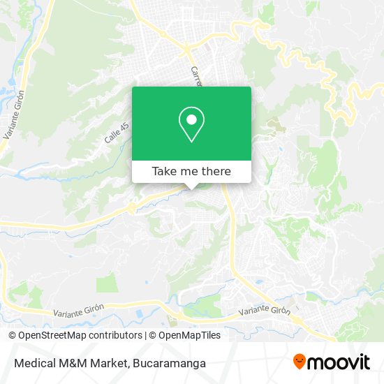 Mapa de Medical M&M Market