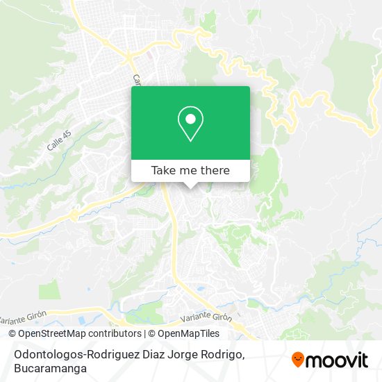 Mapa de Odontologos-Rodriguez Diaz Jorge Rodrigo