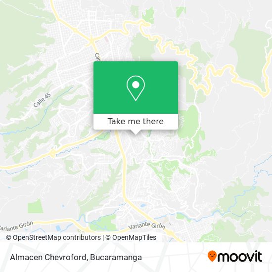 Almacen Chevroford map