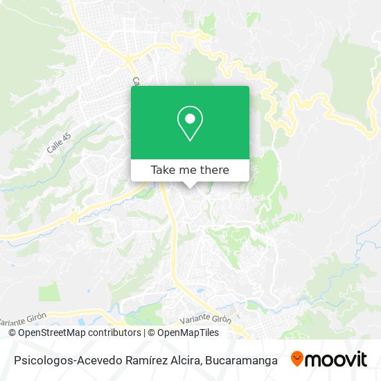 Psicologos-Acevedo Ramírez Alcira map