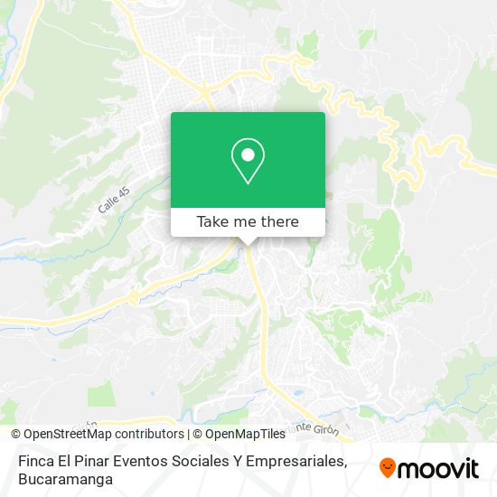 Finca El Pinar Eventos Sociales Y Empresariales map