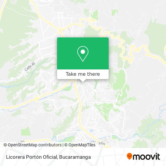 Licorera Portón Oficial map