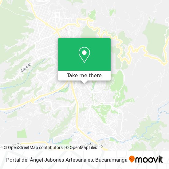 Mapa de Portal del Ángel Jabones Artesanales