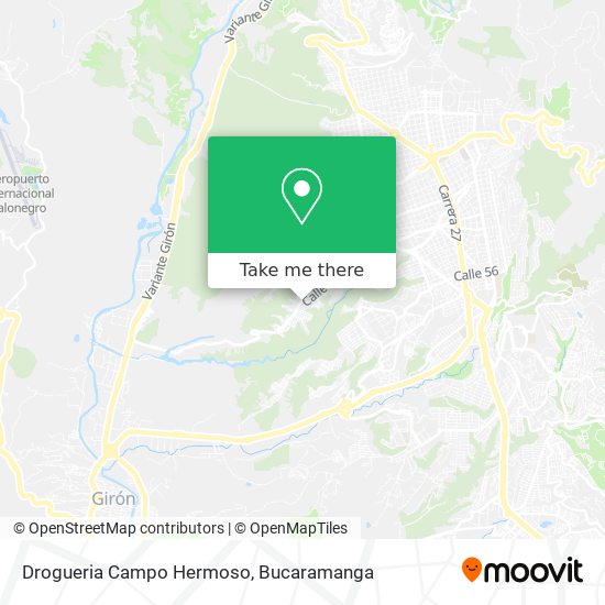 Drogueria Campo Hermoso map