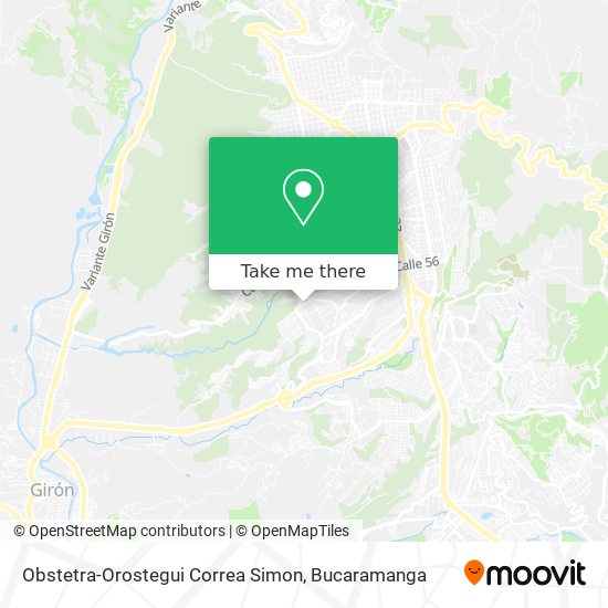 Obstetra-Orostegui Correa Simon map