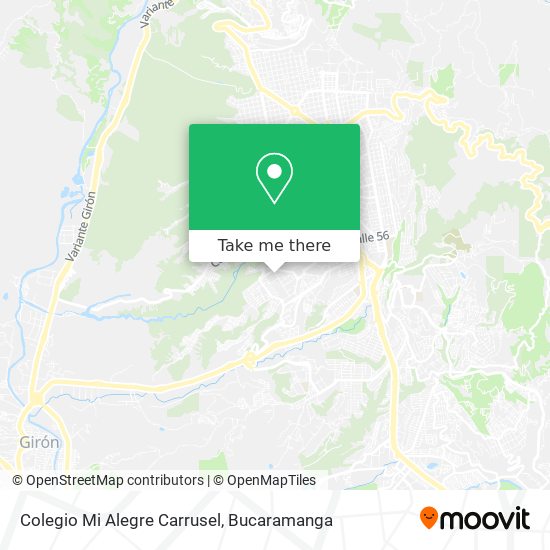 Mapa de Colegio Mi Alegre Carrusel