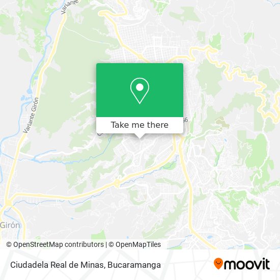 Ciudadela Real de Minas map