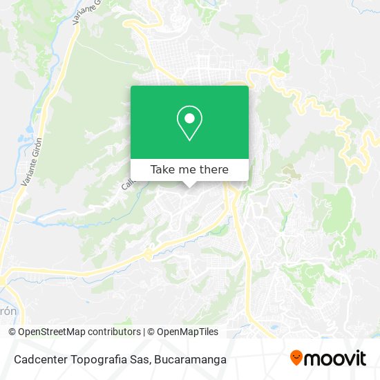 Cadcenter Topografia Sas map