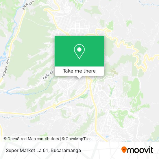 Super Market La 61 map