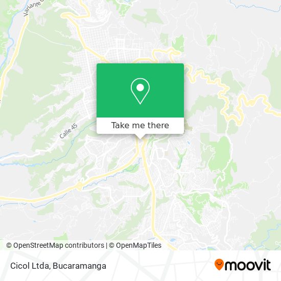 Mapa de Cicol Ltda