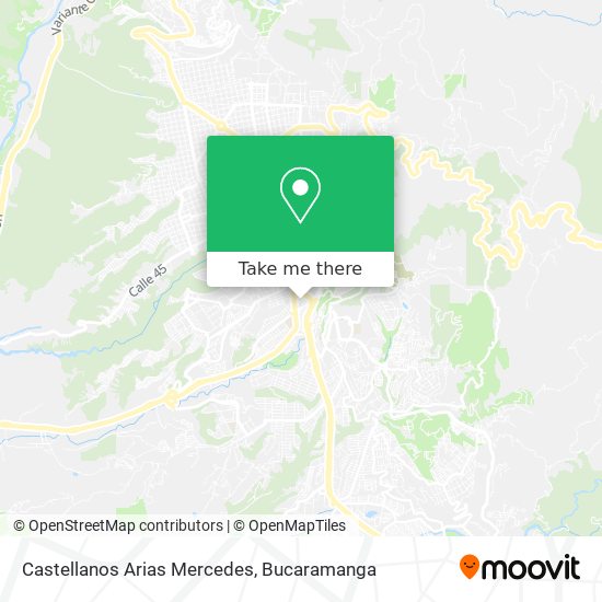Mapa de Castellanos Arias Mercedes