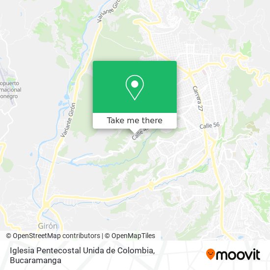 Iglesia Pentecostal Unida de Colombia map