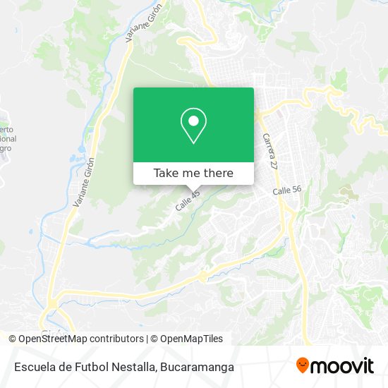 Escuela de Futbol Nestalla map