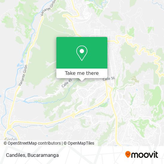 Mapa de Candiles